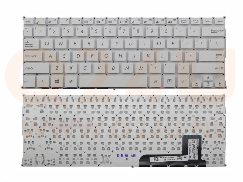Asus X205 X205T X205TA series laptop toetsenbord, US - wit