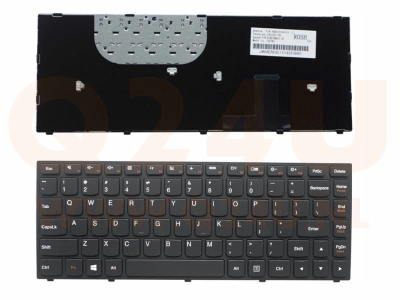 Lenovo IdeaPad Yoga 13 Series laptop toetsenbord, US - zwart