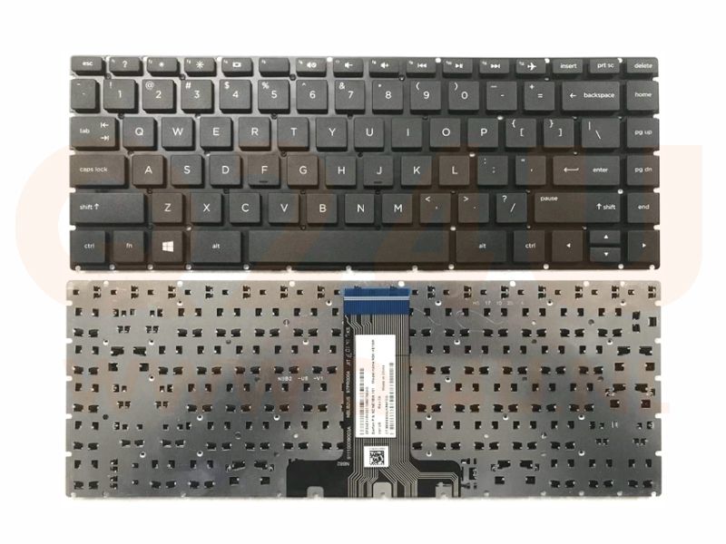 HP Pavilion 14-BA 14T-BA 14M-BA 14-BS Series  laptop toetsenbord, US - zwart