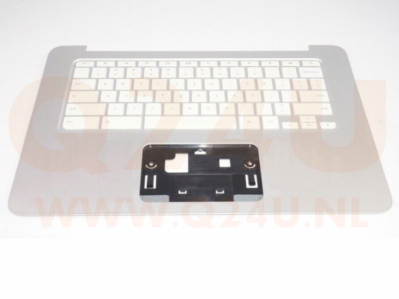HP Chromebook 14-X laptop top case, US - wit - zilver