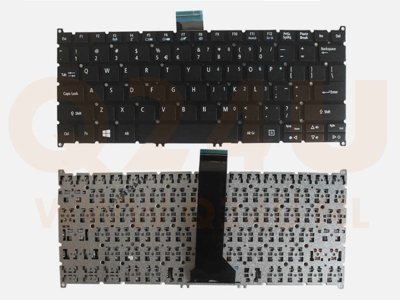Acer Aspire V5-122 V5-132 V3-371 E3-111 series laptop toetsenbord, US - zwart - zonder licht