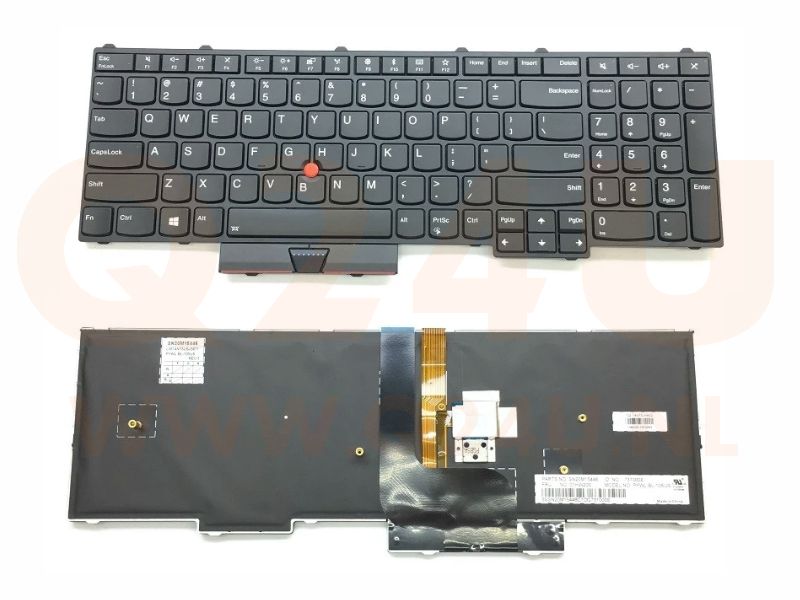 Lenovo Thinkpad P51 P71 US toetsenbord - 01HW200