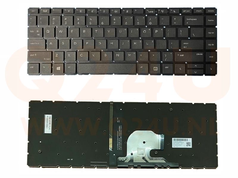 HP Probook 445 G6 440 G6 440 G7 US toetsenbord - L74246-051 - met licht
