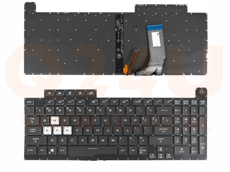 ASUS ROG Strix G731 series US toetsenbord - 0KN1-912WB11 - RGB licht