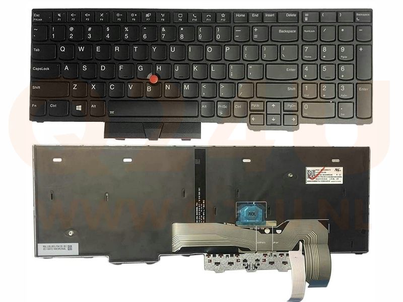 Lenovo ThinkPad P15 P17 T15G GEN 2 laptop toetsenbord met pointer en licht