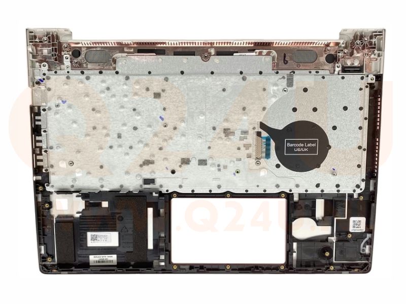 HP ProBook 445 445R 440 G6 US toetsenbord - top case - L44589-001 zilver
