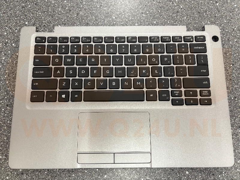 Dell Latitude 5310 top case met toetsenbord - licht en touchpad - zilver