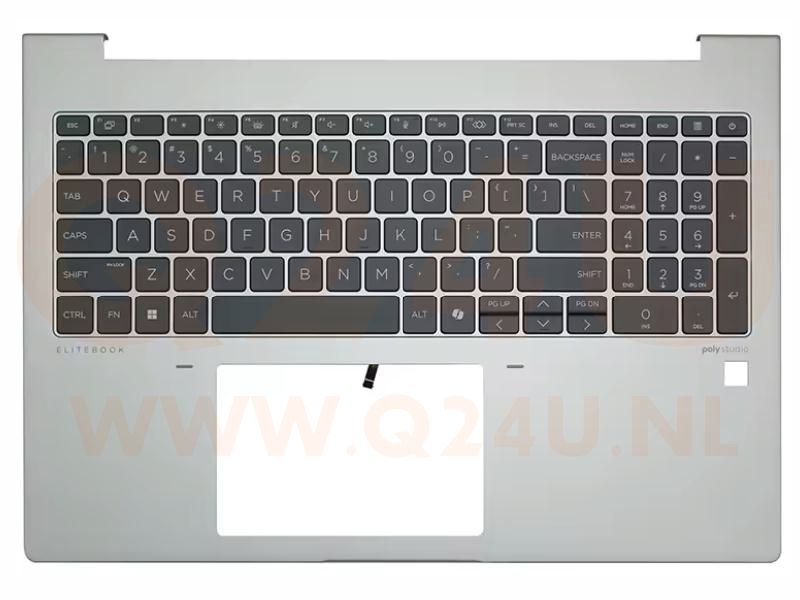 HP EliteBook 860 865 G11 660 G11 665 G11 toetsenbord top case - N97246-001 - licht