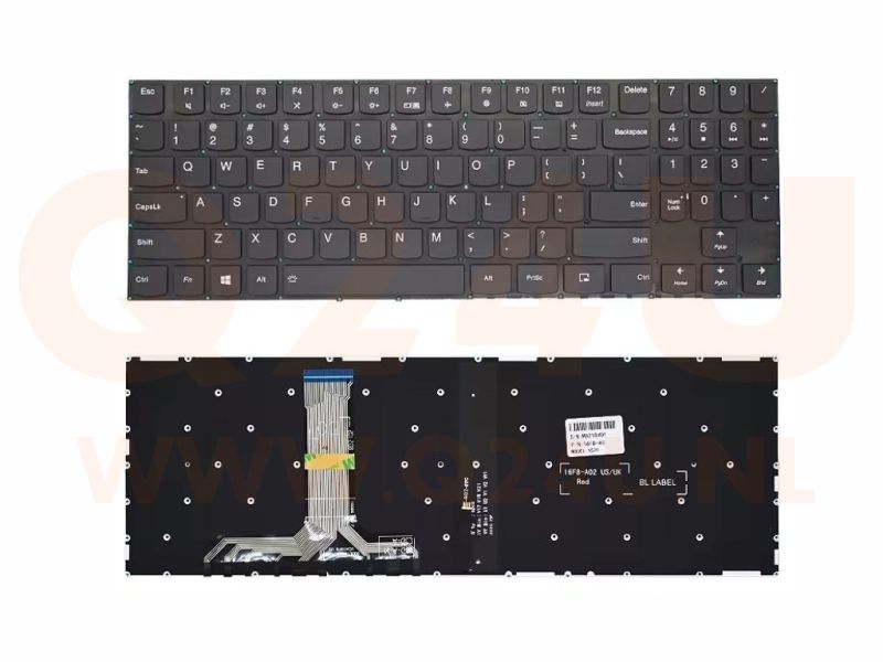 Lenovo Legion Y7000 Y7000P Y530 Y540 530P qwerty toetsenbord - met licht