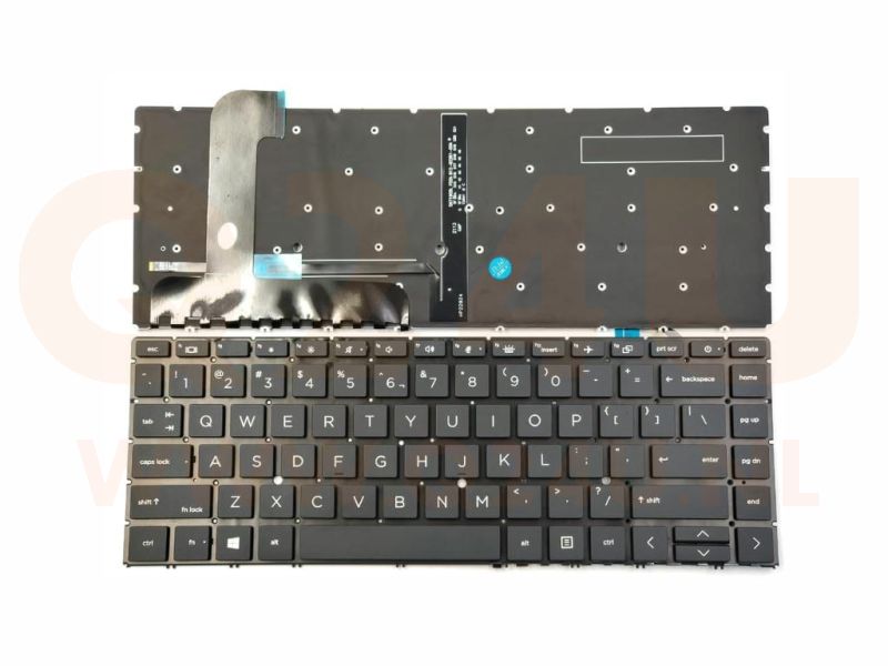 HP Zbook Studio G7 G8 US qwerty toetsenbord - met licht - M14606-001