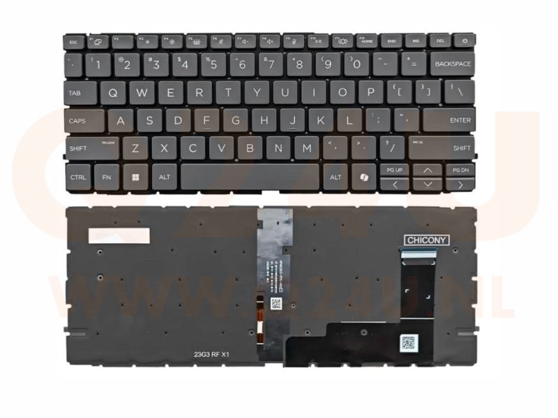HP ProBook 4 G1i G1A G1iR 4 G1ah 14 US qwerty toetsenbord - licht