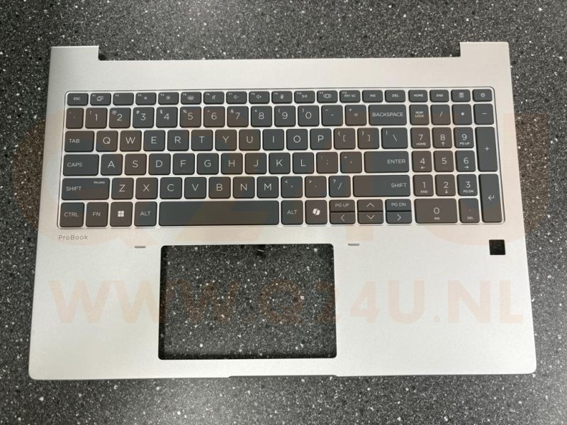 HP ProBook 4 G1i G1A G1iR 16 US qwerty toetsenbord top case - licht