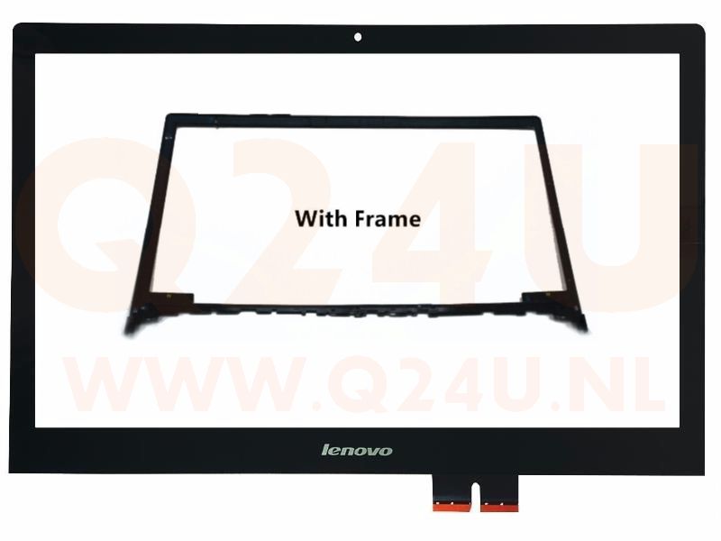 Lenovo IdeaPad Flex 2-14,  touch panel met frame (digitizer)