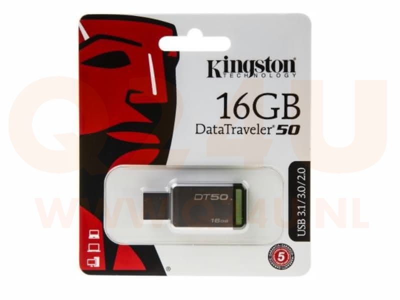 16 GB, Kingston USB3.1 stick, DT50