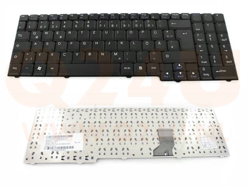 Packard Bell EasyNote SB6 SB885 SB88 SB89 series Minos GM GP laptop toetsenbord, DE QWERTZ - zwart