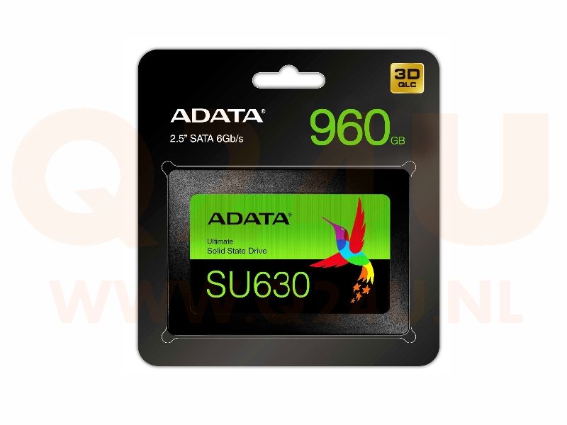ADATA Ultimate SU630, 960 GB SSD 2,5 inch - ASU630SS-960GQ-R