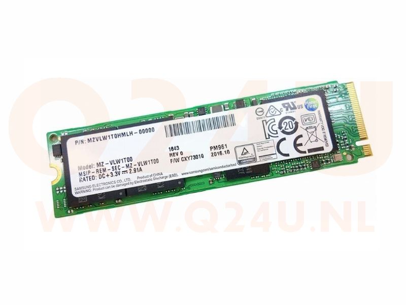 Samsung SSD 256 GB M.2-2280 PCIe MZVLW256HEHP - gebruikt