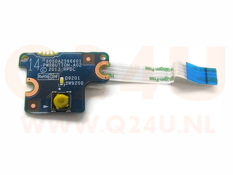 HP ProBook 640 G1 645 G1 power board - 738399-001  - Gebruikt