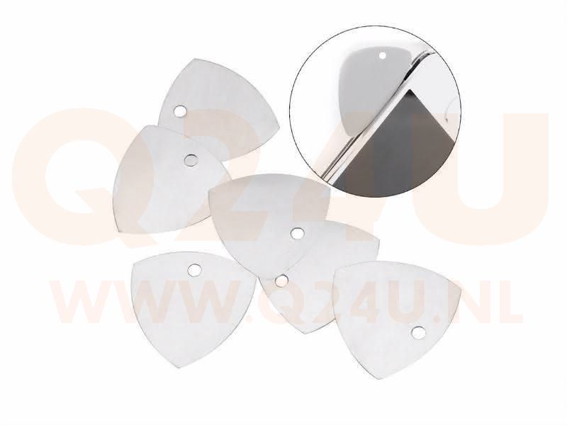 6x metalen scherm opener