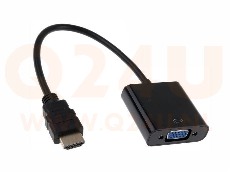 HDMI Male naar VGA Female Video Adapter converter, 1080P
