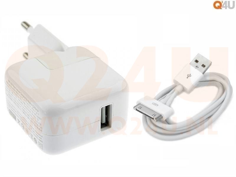 Q24U USB lader 5v 2a, met hotsync kabel