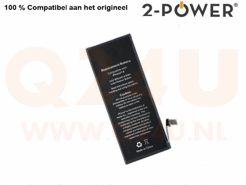 Smartphone accu voor Apple iPhone 6