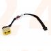 Lenovo Yoga 2 Yoga 2-13 DC Jack Rechthoek (geel) - DC30100Q500 - 5 pin