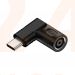 DC 7.4 x 5.0 mm naar USB-C adapter, 65 watt max