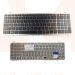 HP Envy TouchSmart M6-k series laptop toetsenbord, US - zwart - zilver frame