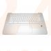 HP ChromeBook 14-Q series top case zilver - wit toetsenbord