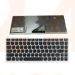 Lenovo IdeaPad U310 series laptop toetsenbord, US - zwart - wit frame