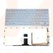Sony Vaio SVE14 Series laptop toetsenbord, US - wit- met licht