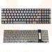 Asus N56 series laptop toetsenbord, US - zilver - zonder frame - zonder licht