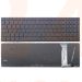 ASUS N551 GL552 series laptop toetsenbord, US - zwart - rode letters