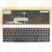 HP ProBook 450 455 470 650 G5 series toetsenbord, US - zilver - met licht