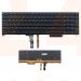 Dell Alienware 17 R2 R3 series laptop toetsenbord, US - zwart - met licht