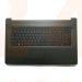 HP 17-BY 17-CA topcase US keyboard - zwart - L22750-001
