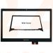 Lenovo IdeaPad Flex 2-14, touch panel met frame (digitizer)