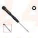 Pentalobe 5 star 1,2 mm schroevendraaier voor Macbook Pro / Air