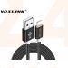 Voxlink USB - lightning high quality kabel, 1 meter - zwart