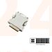 DVI-D dual link - VGA adapter, 24 + 5 pin