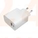 USB-C + USB-A oplader 20W - wit