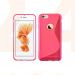 S Line Gel Silicone Case iPhone 7/8 Plus roze