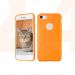 S Line Gel Silicone Case iPhone 7/8 oranje