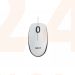 Logitech B100 Optical Muis, wit met USB interface