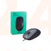 Logitech M90 USB muis zwart