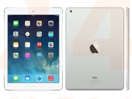 Q24U Apple iPad Air 16 GB Wifi zilver B grade 199 95 Q24U
